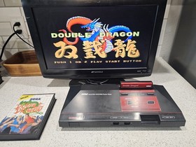 Sega Master System / Power Base, 12 Games, Cables, One Controller, One Joystick