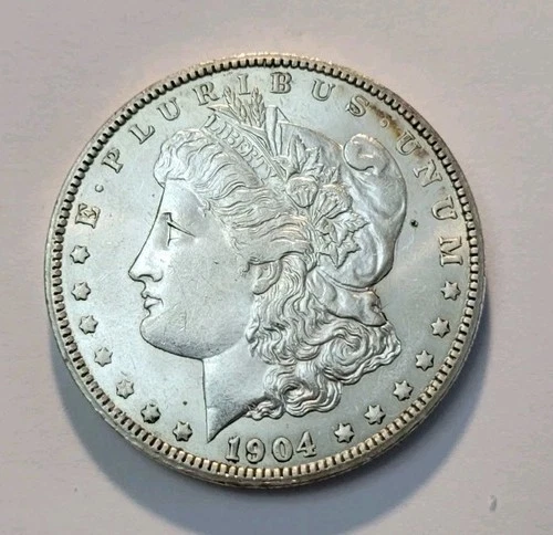 1904 O Morgan Silver Dollar
