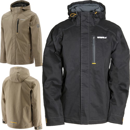 Chaqueta Hombre CAT H2O Capucha Laminada Vestido Chaquetas 1310052 | eBay