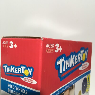 TinkerToy Wild Wheels Building Set 76 piece Toy K'NEX 56420 NEW