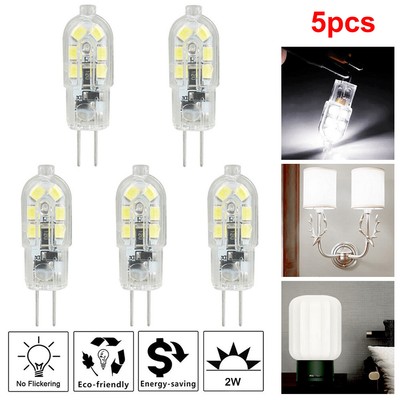 LED G4 Bulb 20W Halogen Replacement 12V AC/DC Bi-Pin Base for Accent Lights