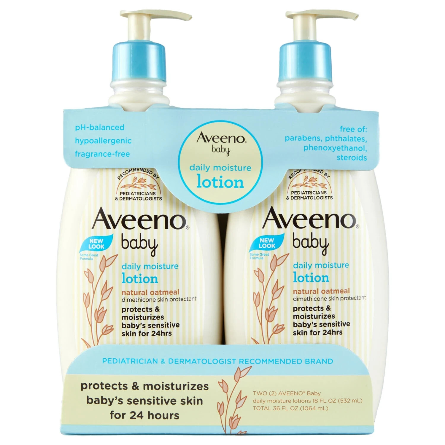 With Pump, 24hr Protection 18 Fl. Oz., 2 Pk.