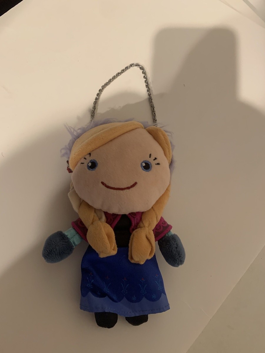 Disney Store Exclusive Frozen Anna Girls Plush Doll Toy Coin Purse