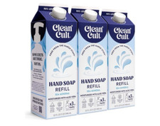 3x Clean Cult Liquid Hand Soap Refill , 32oz Each - Moisturizing Sea Minerals 0.61 per fl oz
