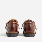 J.Crew Hampshire Hand-Sewn Buckled Moccasin Shoes Whiskey 10 1/2 BJ013 Brand New — photo 3