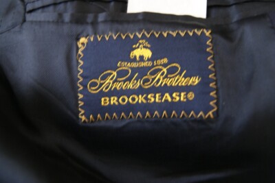 Brooks Brothers BROOKSEASE ネイビー ジャケット BROOKS BROTHERS NAVY BROOKEASE BLUE JACKET 43 R | eBay