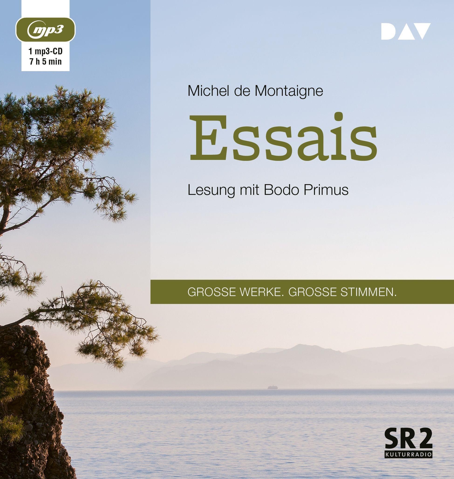 Thumbnail - Essais Michel De Montaigne Mp3 431 Min. Deutsch 2016 Audio Verlag Der