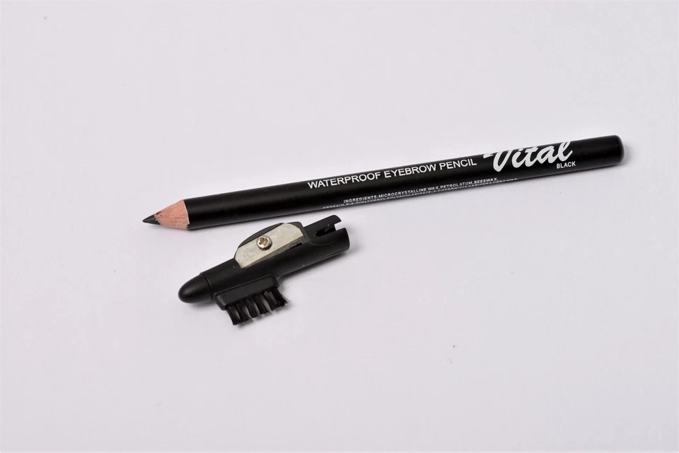 Vital Eye Brow Pencils With Sharpner & Brush Black|Brown|Dark Brown Best Seller