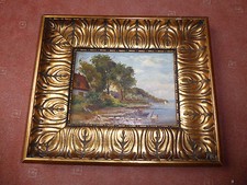 Idillio sul lago - datato 1897 - Carl Malchin?