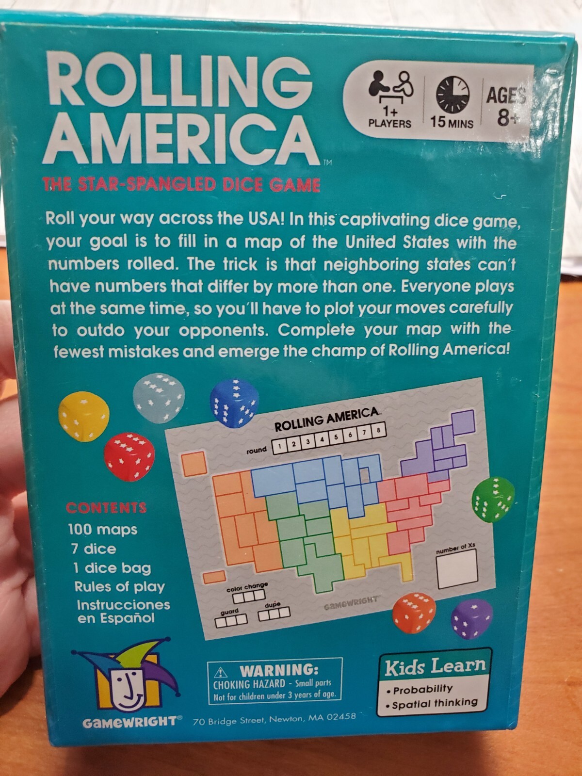 Rolling America The StarSpangled Dice Game never used eBay