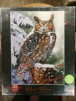 Willow Creek Puzzle 1000pc Silent Watch By William Vanderdasson NEW