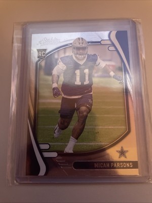 Micah Parsons 2021 Elite Status Die-Cut #158 Price Guide - Sports Card