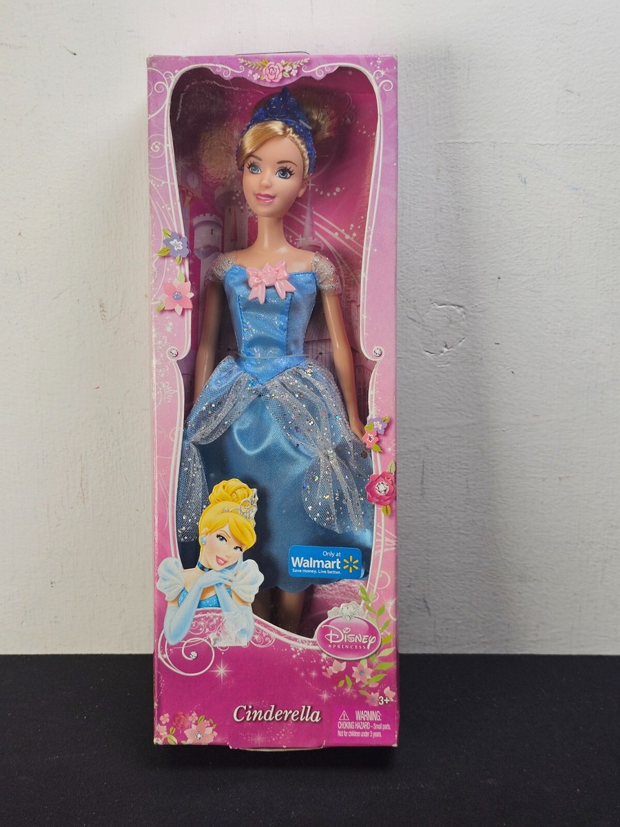 2013 Disney Mattel Barbie Sparkling Princess Cinderella Doll (NEW