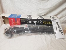 Sunpak 5200D Tripod 52" for Digital Cameras/Gopros/Smart Phones Open Box