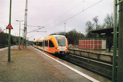 Foto ODEG Stadler GTW 2/6 Bf Berlin Wannsee 12/2011 ca. 10x15cm V4444i