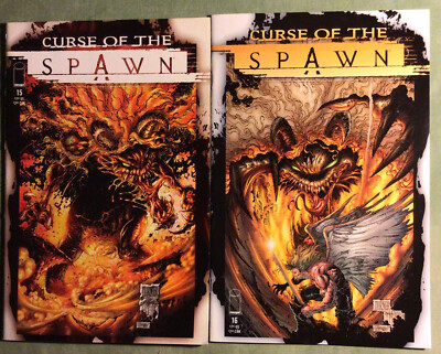 CURSE OF THE SPAWN #15. #16.  1997-1998. Image Comics.