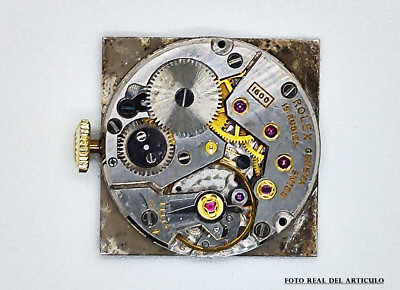 REPLACEMENT VINTAGE ORIGINAL MOVEMENT WATCH ROLEX GENEVE CAL.1600 SWISS.