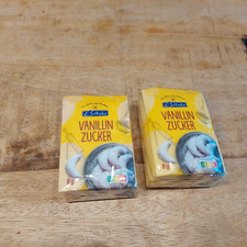 2 Stück Vanillin Zucker 10x 8G