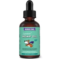 Premium Organic Hemp Oil for Dogs - Hemp Seed Oil for Joint Comfort & Calming