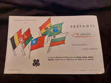 Buvard Pr&eacute;fagyl Flagge Der Vereinten Nationen