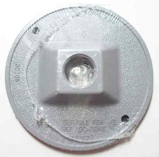 Sigma Electric Outlet Box Cover-1/2" Hole-All Weather-Gray-14381-Save on 2