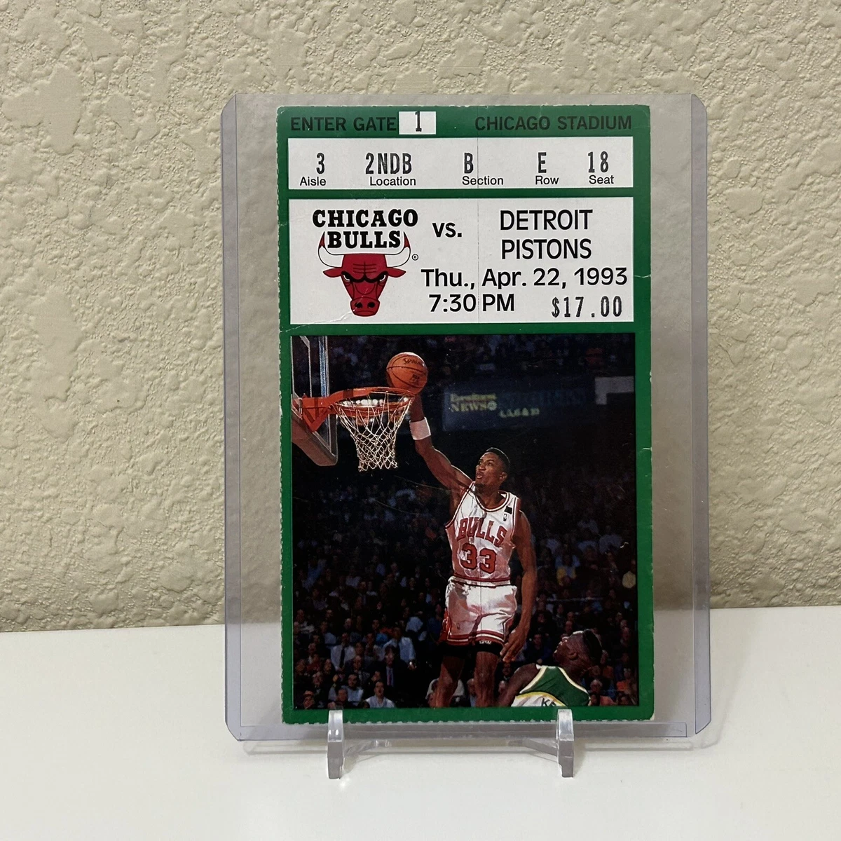 1993 Chicago Bulls vs Pistons Michael Jordan 36 Pts Final Matchup Isiah  Thomas | eBay