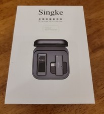 Singke Wireless Dual Lavalier Microphones for iPhone NIOB