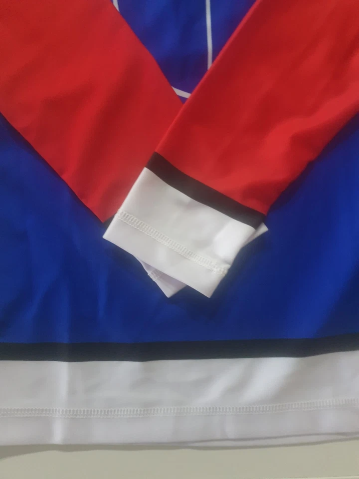 Child Sun Rashie - UPF 50+, 80% Poly/20% Cotton , 25% stretch, custom size, - image 2 of 3