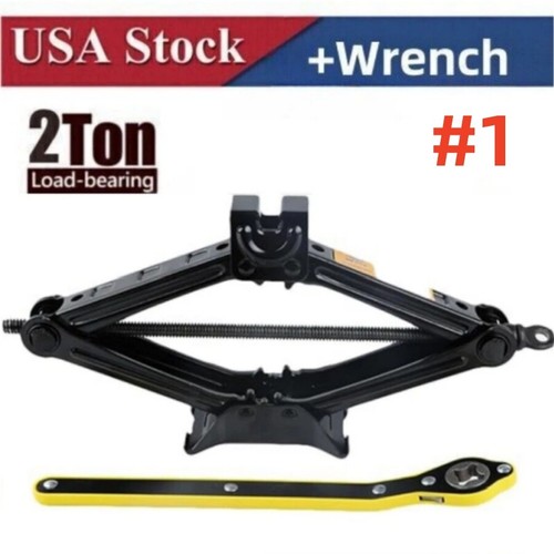 ✅2 Ton,3 Ton Scissor Jack Handle Crank Wheel Lug Wrench Tool Kit Car Garage Tire - Picture 17 of 20