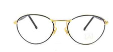 Club LA 7300 P3 Metal Plastic Temples Gold Black Tortoise 51/19 Eyeglasses Italy