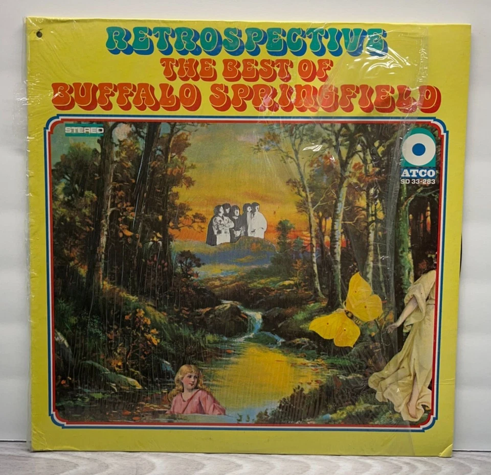 The Best of Buffalo Springfield Retrospective Vinyl LP 1969 Atco Records Shrink - Image 4 of 4
