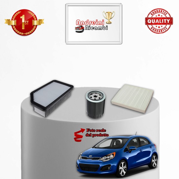 Wartungsset 3 Filter Kia Rio III 1.25 Cvvt 63KW 86PS Ab 2011-image