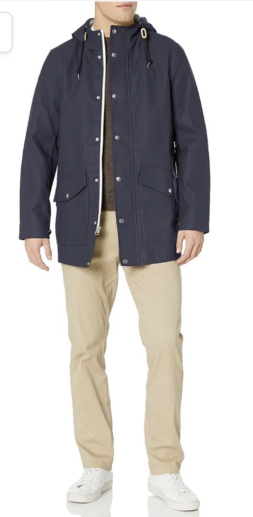 Levi's rubberized rain parka cheap