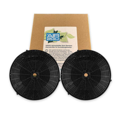 AIR2GO Aktivkohlefilter als Ersatz für Thomson CFC0038668 (2 Stück), CF39