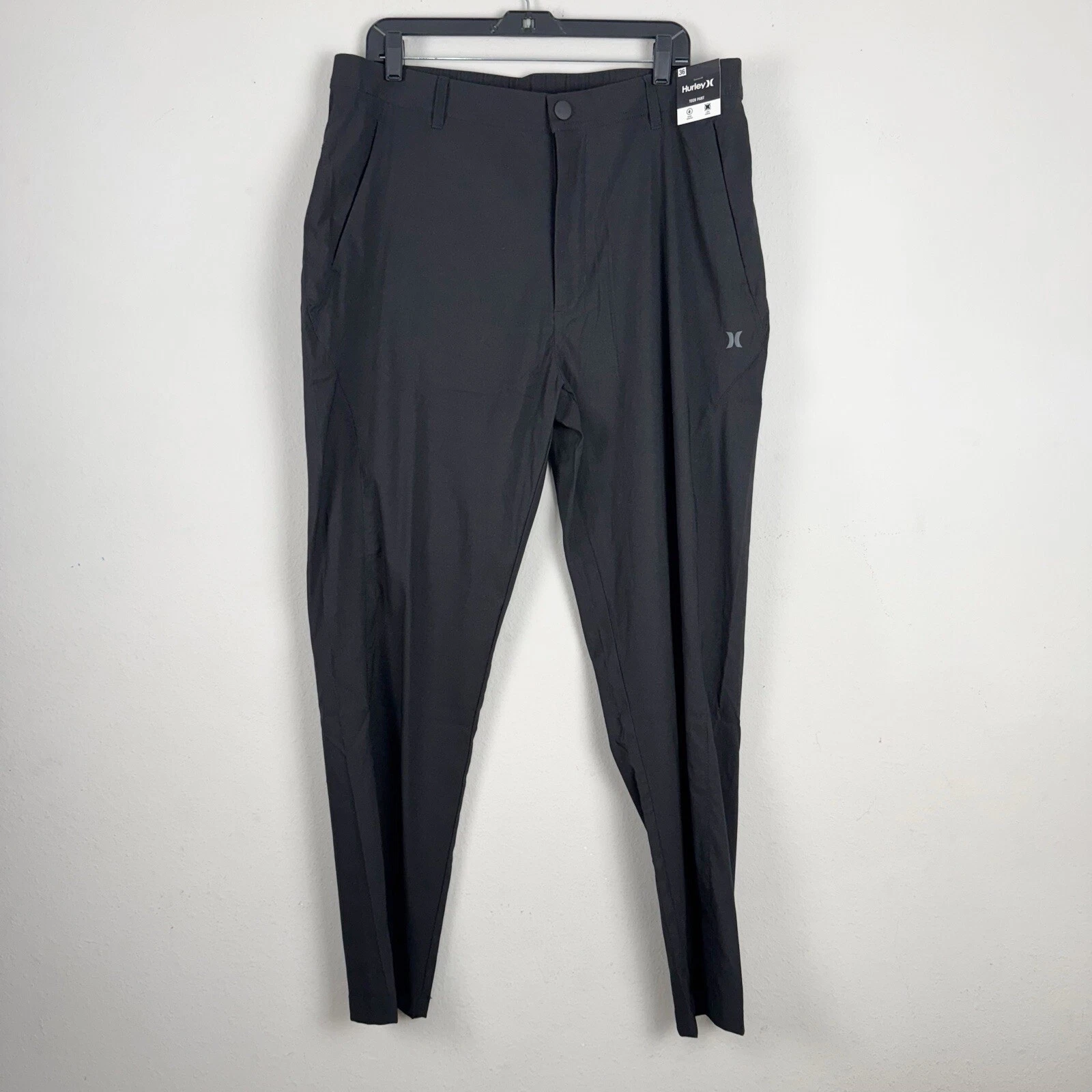Hurley Men's Tech Pant Stretch Size 36 Black