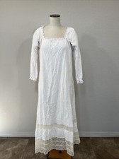 Women  s M/L Les Miserables Peasant Nightgown Regency Victorian Renaissance Under