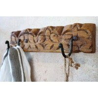Grimaud Wandregal Mit 2 Haken Einzigartig L:43 Cm Von Chic Antique