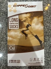 CopperJoint Long Compression Socks - Copper-Infused Comfortable & Durable (XXL)
