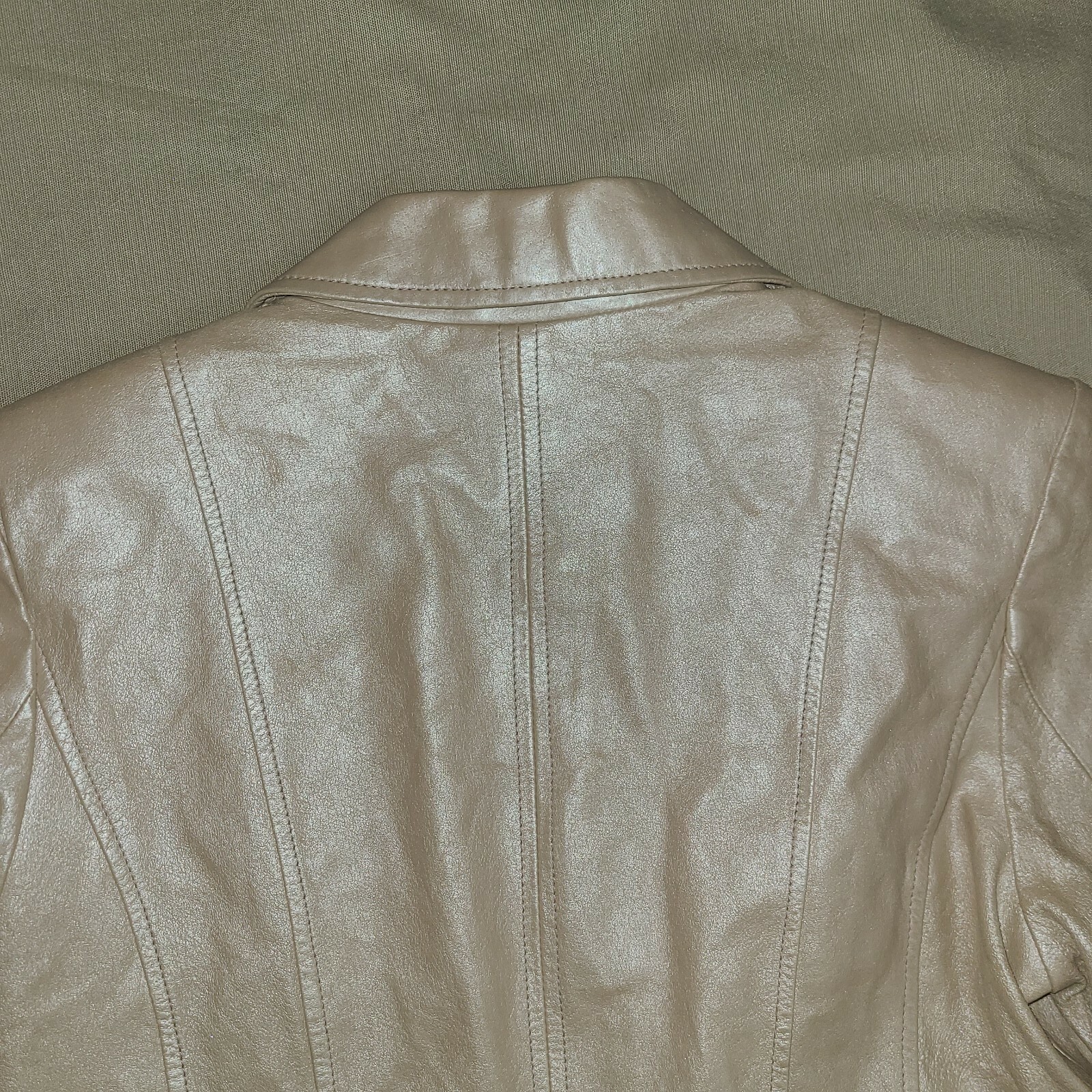 worthington outer shell leather jacket - image 8
