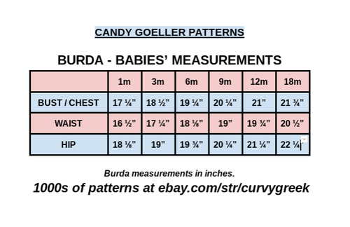 Burda 9327 Baby Dresses w Elastic Waist & Bow Detail Sz 3M - 2 UNCUT Pattern - Picture 3 of 5