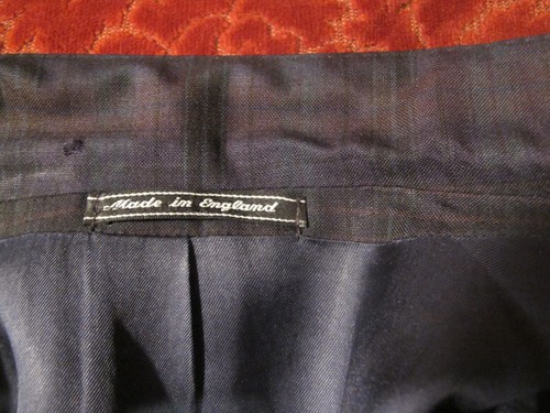 Harrods Sport Coat~Blazer~Jacket~REDUCED Old$ Sz 42 Classic plaid England FREE H - Picture 12 of 12