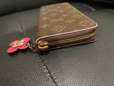 Louis Vuitton Clemence Wallet Limited Edition Blooming Flowers