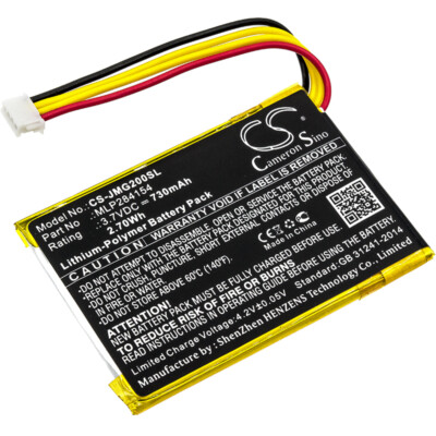 730mAh 2.7Wh Battery for JBL Go 2,Go 2H,P/N:GO2/MLP284154,MLP284154