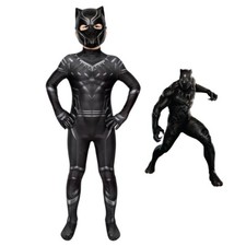 Disfraz de Pantera Negra Cosplay Body T'Challa Guerra Civil para Niños