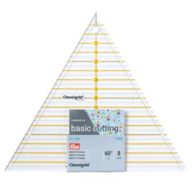 Prym Omnigrid Patchwork-Lineal Multi Dreieck (60°/ 8 inch)