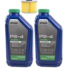 Polaris PS-4 Synthetic Oil Change Kit Filter for Predator 500 Outlaw 500 3088036
