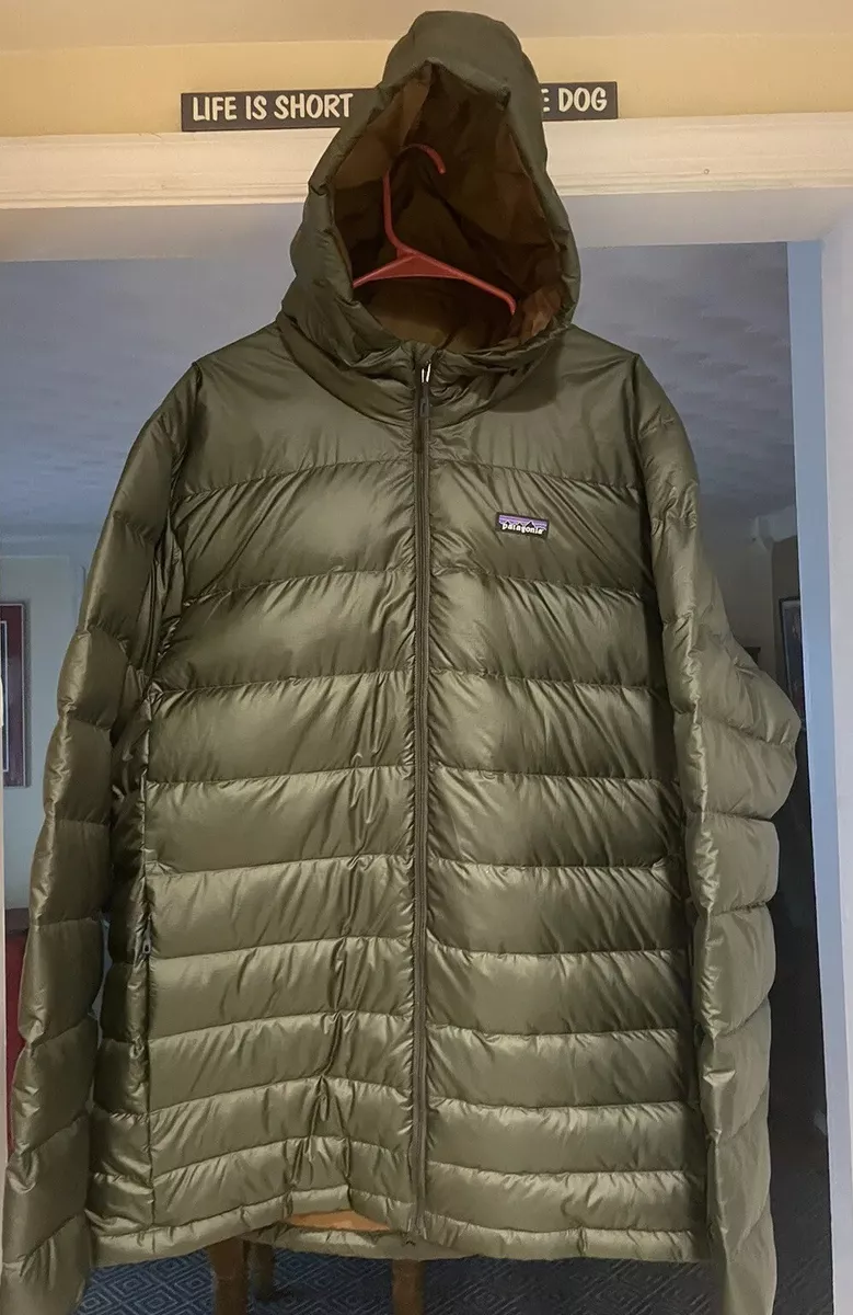 NWT Patagonia Men's XXL Hi-Loft Down Hoody Jacket. Green 2 XL $329