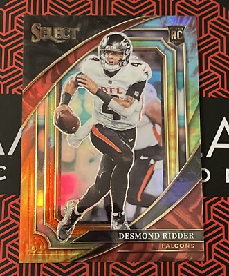 2022 Select Desmond Ridder Suite Level Tie Dye Prizm Rookie RC /25 #355