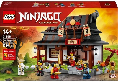 LEGO  Ninjago 71858 - 15-jähriges Jubiläum der Vier-Waffen-Schmiede