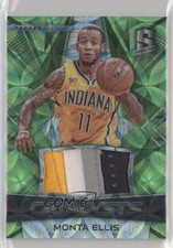 2016-17 Panini Spectra Catalysts Neon Green 9/25 Monta Ellis #16 0i21